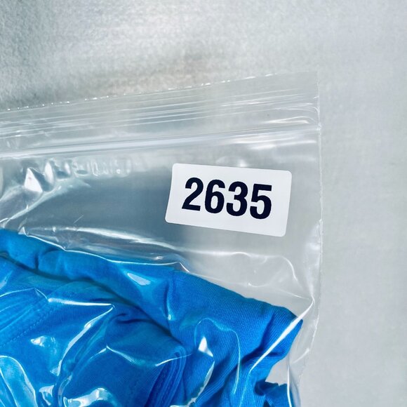 Fresh Produce Dress Womens M Blue Cotton Blend Maxi Asymmetric - Picture 14 of 14